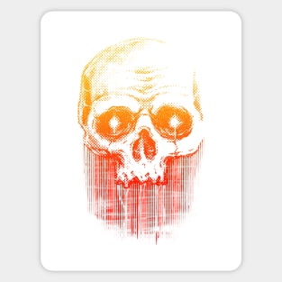 Skull Gradient Sticker